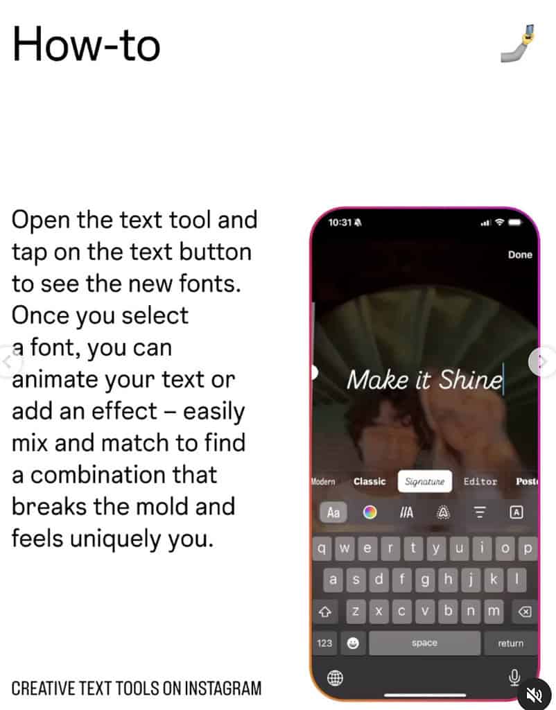 Instagram Allows to Add Texts, Stickers, and More Creative Tools to Photos